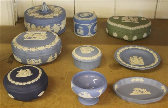 Group of Wedgwood (9)(-)